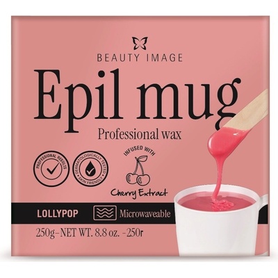 Beauty image depilační vosk Lollypop v kelímku 250 g