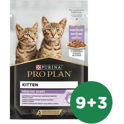 Pro Plan Cat Junior morčacia 9 x 85 g
