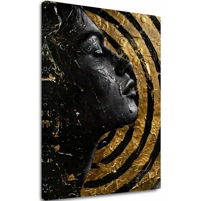 Elegantný obraz ženy Záhada noci - 60x90 cm