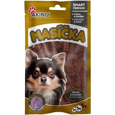 Akinu Králičie pásiky pre psov 2 x 75 g