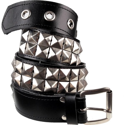 Black & metal пирамидален колан 2 - pas-014