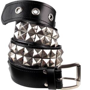 Black & metal пирамидален колан 2 - pas-014