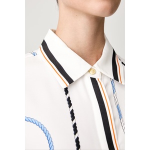 Tommy Hilfiger риза дамска с вискоза (WW0WW51138)