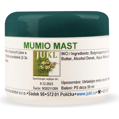 Jukl Mumio mast 50 ml – Zboží Dáma