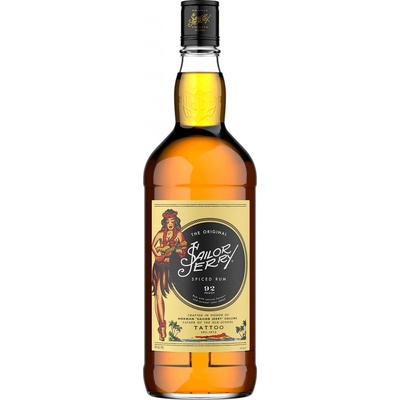 Sailor Jerry The Original Spiced 40% 1 l (čistá fľaša)