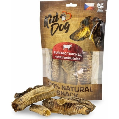 KIDDOG 100% Natural Snack hovězí trachea 12-13 cm 100 g