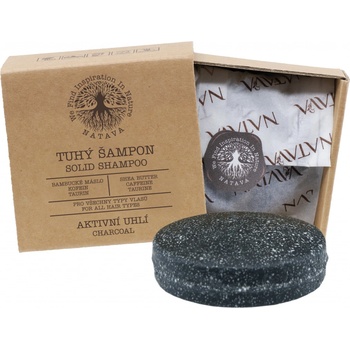 Natava Tuhý šampon Aktivní uhlí 85 g