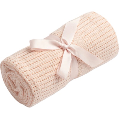 Sensillo Бебешко одеяло Sensillo - Moli, 70 х 110 cm, розово (SILLO-42711)