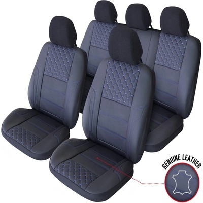 UMBRELLA Калъфи за седалки - Кожени queen black umb-b exclusive (121394)