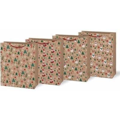 MFP vianočná L LUX KRAFT V12, 260 × 320 × 138 mm – 1 ks (mix motívov)