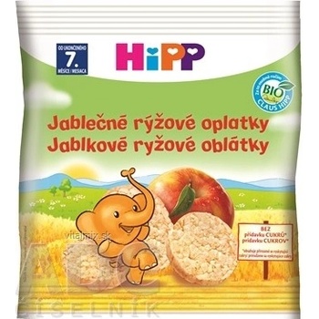 HiPP BIO oplatka Jablečno rýžové 30 g