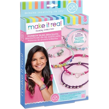Make It Real Творчески комплект Make it Real - Гривни с цветовете на дъгата (1206)