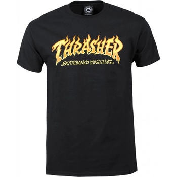 Thrasher Fire Logo black