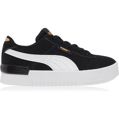 PUMA Детски маратонки Puma Jada Suede Child Girls Trainers - Black/White