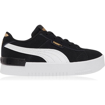 PUMA Детски маратонки Puma Jada Suede Child Girls Trainers - Black/White