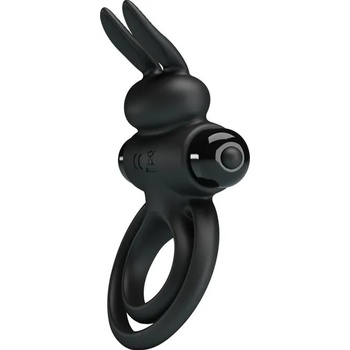 Image 1 of Pretty Love Vibrant Penis Ring III Black