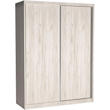 Гардероб Maciej II бял крафт