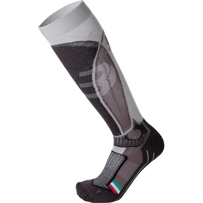 Mico Medium Weight Official Ita Ski Socks argento