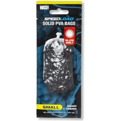Kevin Nash PVA vrecká Speedload Solid PVA Bags Slow Melt S