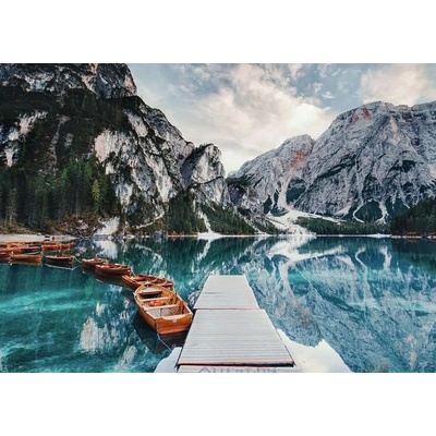 Ravensburger Jezero Braies Pragser Wildsee 1000 dílků