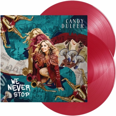 Candy Dulfer - We Never Stop (Limited Edition) (Red Transparent Coloured) 2 LP