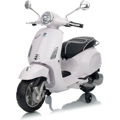 Mamido Vespa ROMA Detský elektrický skúter bielá