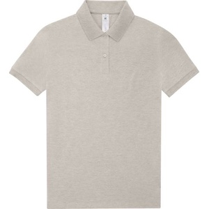 B&C Collection B&C MY POLO 210 / Дамска поло тениска от пике от тежък памук - сиво, мъгла XXL (01W463zm605)