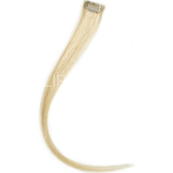 Clip-in pramínek 50cm světlá blond