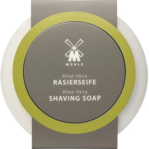 Mühle Shavecare Shaving Soap Aloe Vera in Shaving Bowl 65 g
