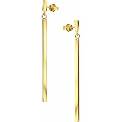 Zlaton Náušnice žluté zlato dlouhé visací 5.8cm 1.8g O20082603941