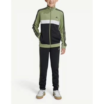 Adidas Essentials 3-Stripes Tiberio Track Suit Green/Black