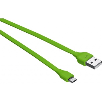 Trust 20138 Flat Micro-USB Cable 1m - lime
