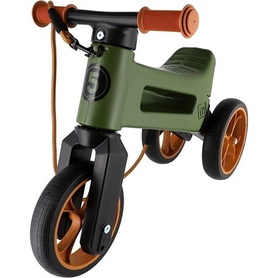 Funny Wheels Rider SuperSport khaki/hnědé 2v1 – Sleviste.cz