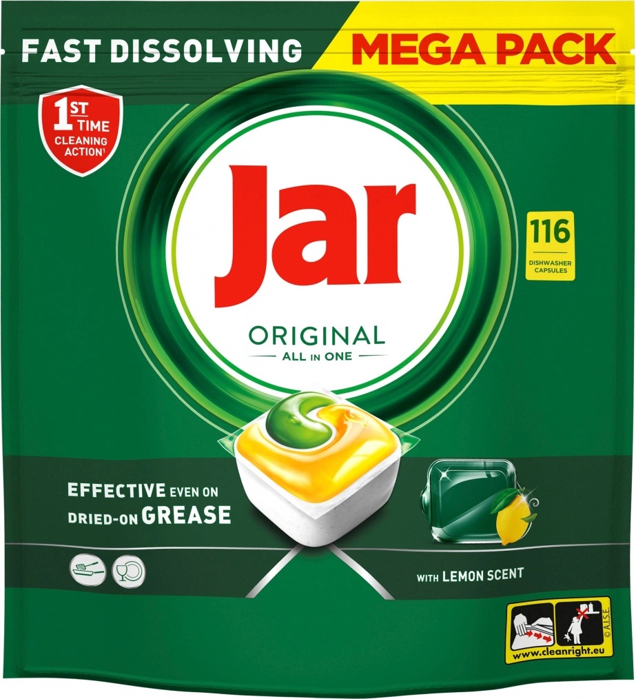 Jar Original Lemon kapsle 116 ks