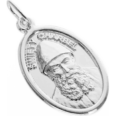 Argento Strieborný prívesok sv. Šarbel 85673
