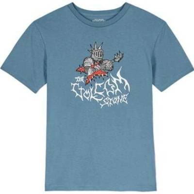 Volcom Spikesnight Ss Tee Blue Wash