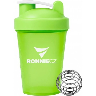 Ronnie.cz Šejkr s míchací pružinkou - 400 ml (zelený) zelený - 400 ml