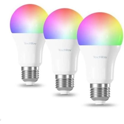 TechToy Smart Bulb RGB E27 9W ZigBee 3pcs set TSL-LIG-A70ZB-3PC