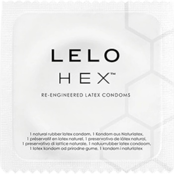 LELO Hex Original - луксозен презерватив (1 бр. )