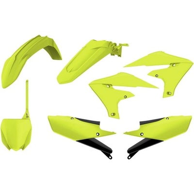 Sada plastů POLISPORT neonově žlutá