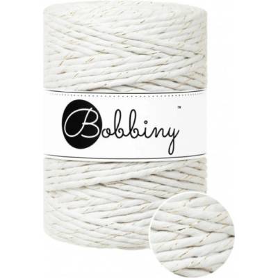 Bobbiny Macrame ropes 3PLY - 5mm Bobbiny - Macrame ropes 3PLY - 5mm: Golden off white