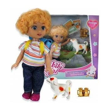 Ciuciubabka Doll with dog MiniDolls mix