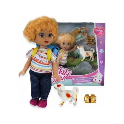 Ciuciubabka Doll with dog MiniDolls mix