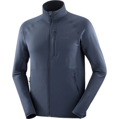 Salomon Мъжко поларено яке Salomon Essential Lightwarm Fleece jacket - Blue Nights - размер XL (005-6023-0114)
