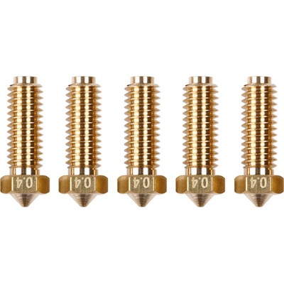 Anycubic Месингова дюза за Anycubic Kobra 2 - комплект от 5 бр. - 0, 4 mm (S010105)