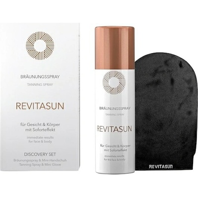 RevitaSun Revitasun Discovery Set (opalovací sprej 50 ml a mini rukavice) Samoopalovací krémy