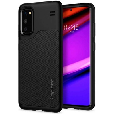 Spigen Hybrid NX Case - хибриден кейс с висока степен на защита за Samsung Galaxy S20 (черен)