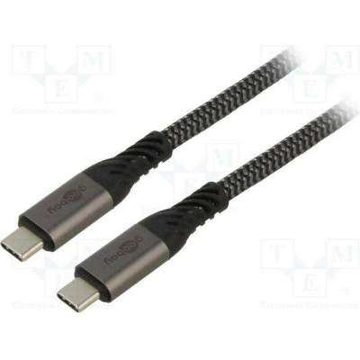 Goobay 74776 Thunderbolt 3 Thunderbolt 4 USB 4.0 1,5m černý šedý