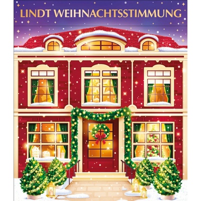 Lindt Vánoční atmosféra adventní kalendář - 304 g