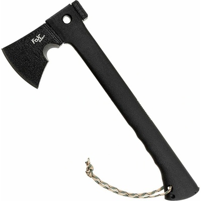 Sekera FoX Outdoor Survival Pro - černá-stříbrná